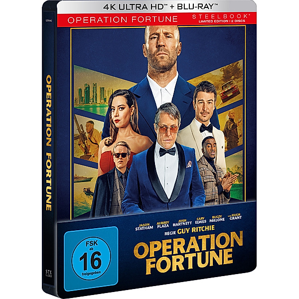 Operation Fortune (4K Ultra HD) - Limited Steelbook, Diverse Interpreten