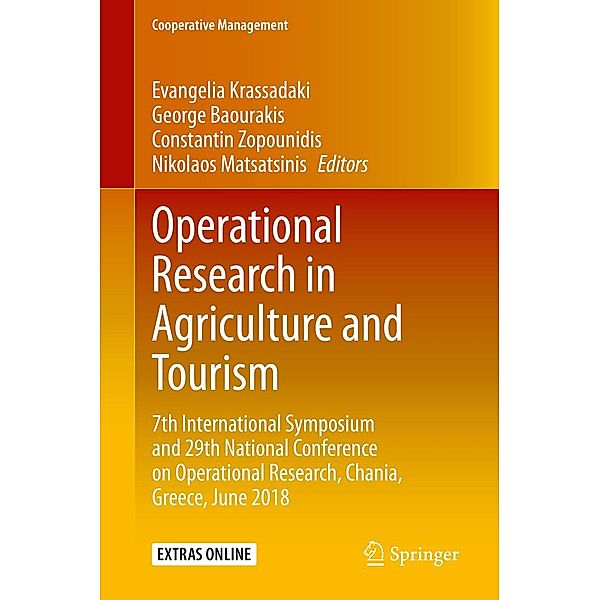 Operational Research in Agriculture and Tourism / Cooperative Management