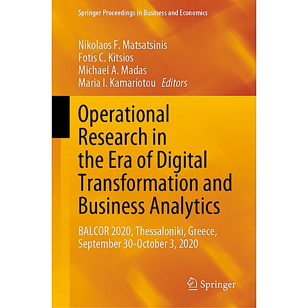 Operational Research in the Era of Digital Transformation and Business Analytics