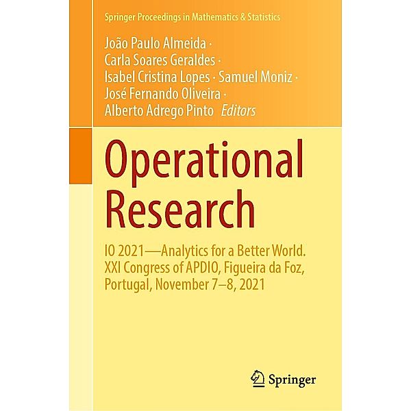Operational Research / Springer Proceedings in Mathematics & Statistics Bd.411