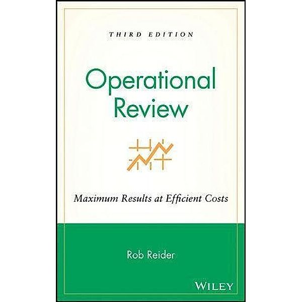 Operational Review, Rob Reider