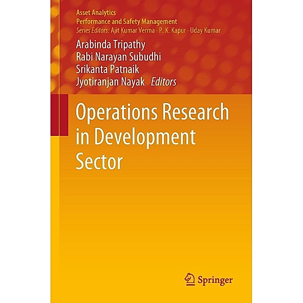 Operations Research in Development Sector / Asset Analytics