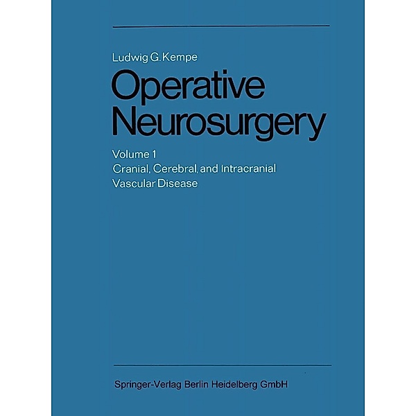 Operative Neurosurgery, Ludwig G. Kempe
