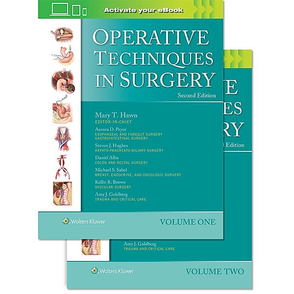 Operative Techniques in Surgery: Print + eBook with Multimedia, Mary Hawn