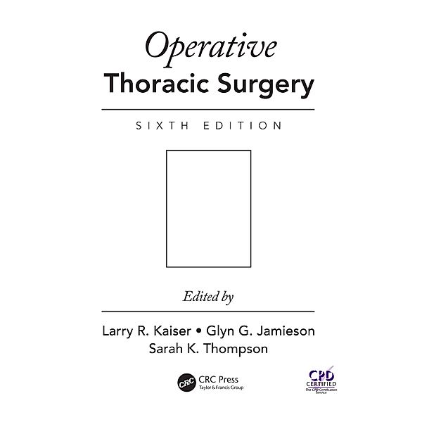 Operative Thoracic Surgery