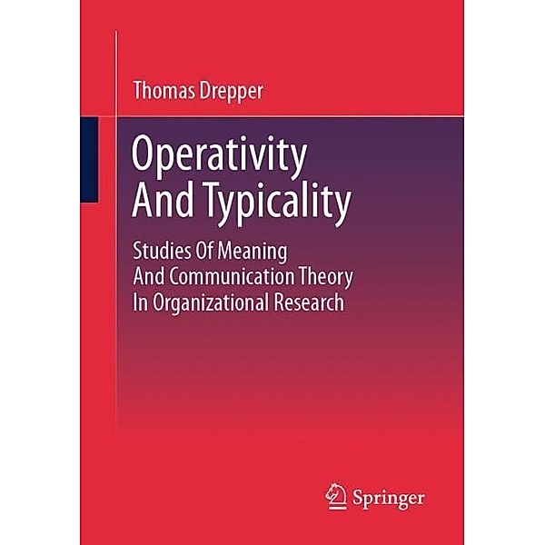 Operativity And Typicality, Thomas Drepper