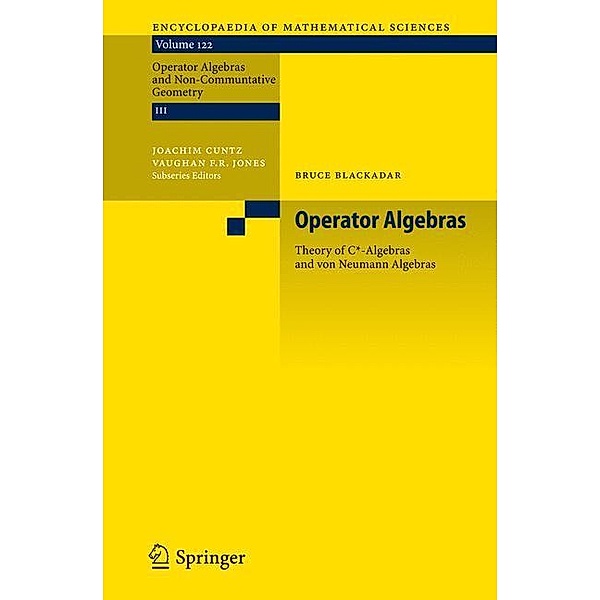 Operator Algebras, Bruce Blackadar