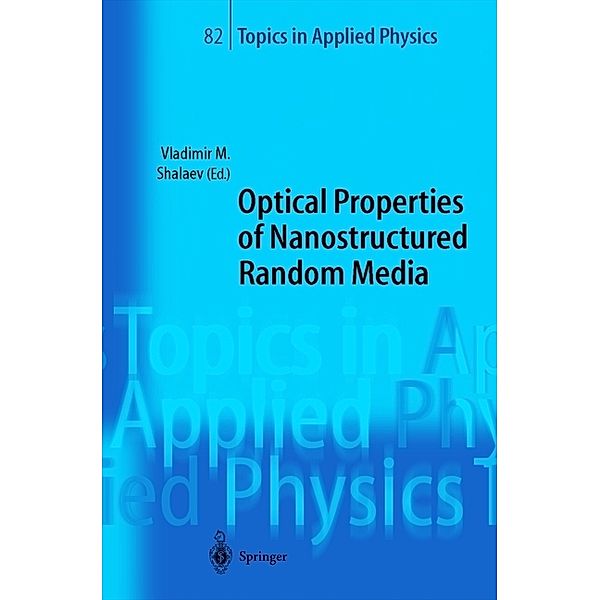 Optical Properties of Nanostructured Random Media