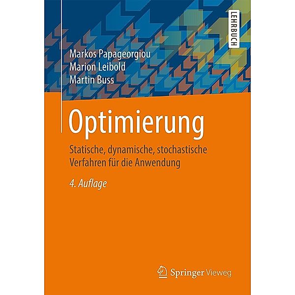 Optimierung, Markos Papageorgiou, Marion Leibold, Martin Buss