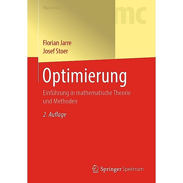 Optimierung / Masterclass, Florian Jarre, Josef Stoer