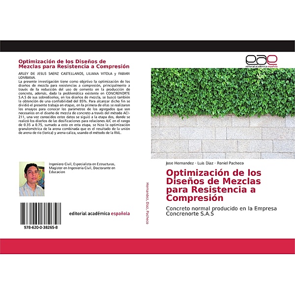 Optimización de los Diseños de Mezclas para Resistencia a Compresión, José Hernández, Luis Díaz, Roniel Pacheco