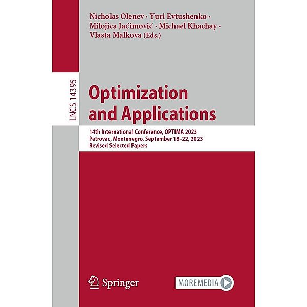 Optimization and Applications / Lecture Notes in Computer Science Bd.14395