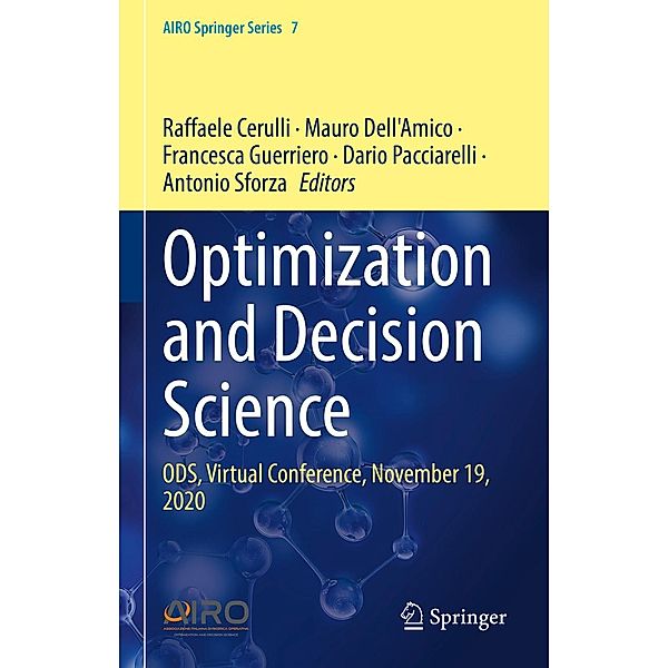 Optimization and Decision Science / AIRO Springer Series Bd.7