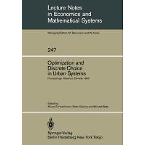 Optimization and Discrete Choice in Urban Systems