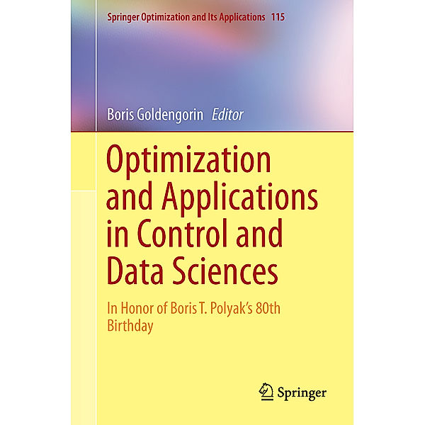 Optimization and Its Applications in Control and Data Sciences