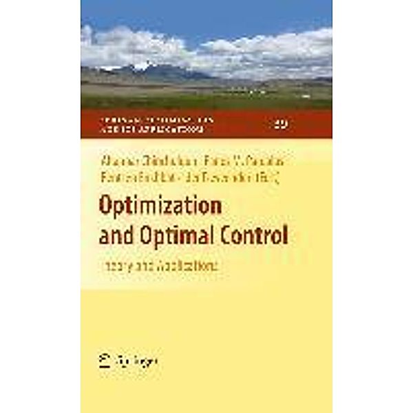 Optimization and Optimal Control / Springer Optimization and Its Applications Bd.39