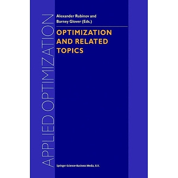 Optimization and Related Topics / Applied Optimization Bd.47