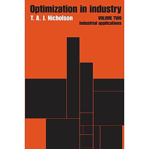 Optimization in Industry, T. A. J. Nicholson