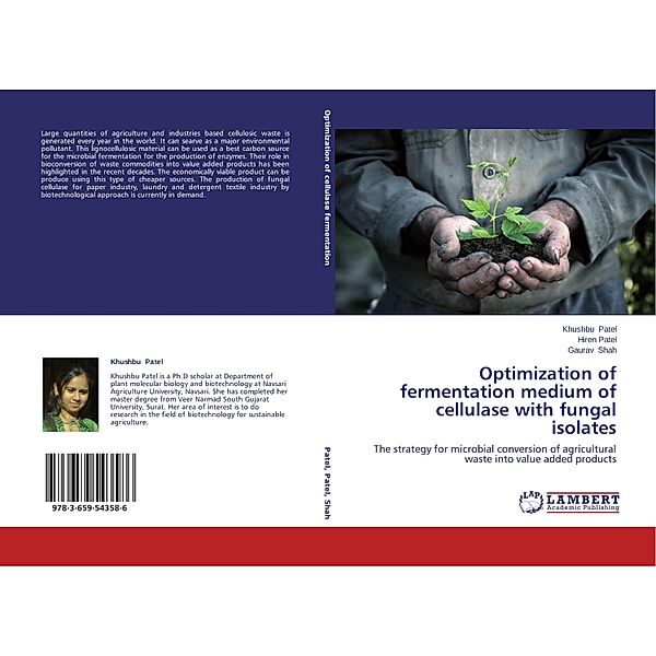 Optimization of fermentation medium of cellulase with fungal isolates, Khushbu Patel, Hiren Patel, Gaurav Shah