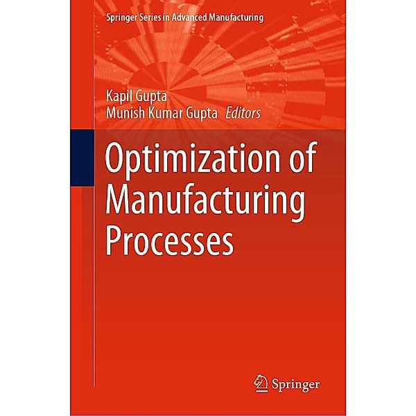 Optimization of Manufacturing Processes / Springer Series in Advanced Manufacturing