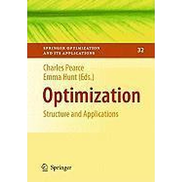 Optimization / Springer Optimization and Its Applications Bd.32