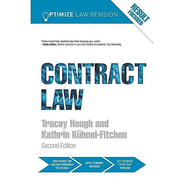 Optimize Contract Law, Kathrin Kuhnel-Fitchen, Tracey Hough