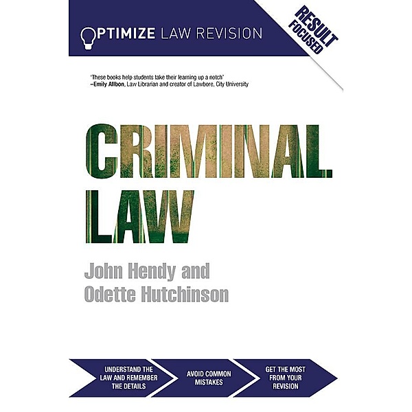 Optimize Criminal Law, John Hendy, Odette Hutchinson