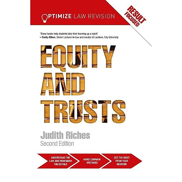 Optimize Equity and Trusts, Judith Riches