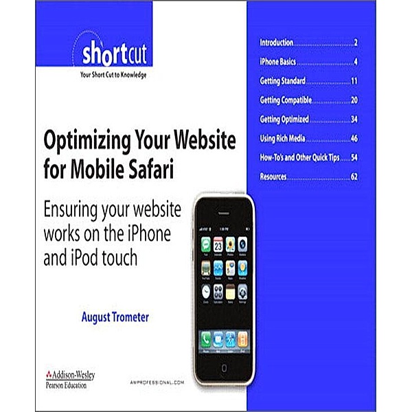 Optimizing Your Website for Mobile Safari, August Trometer