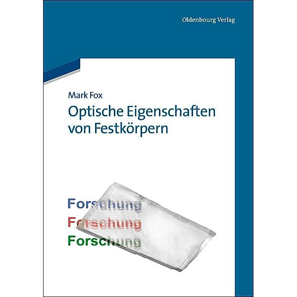Optische Eigenschaften von Festkörpern / Jahrbuch des Dokumentationsarchivs des österreichischen Widerstandes, Mark Fox