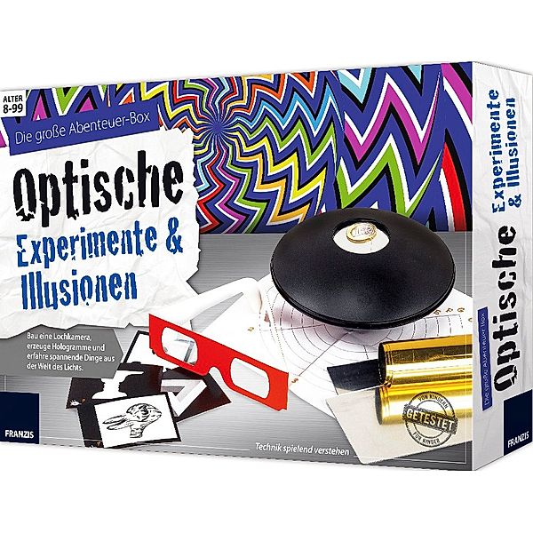 Optische Experimente & Illusionen - Die grosse Abenteuerbox, Carmen Skupin