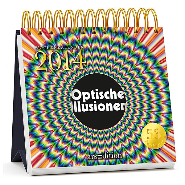 Optische Illusionen, Postkartenkalender 2014