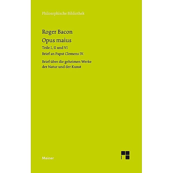 Opus maius, Roger Bacon