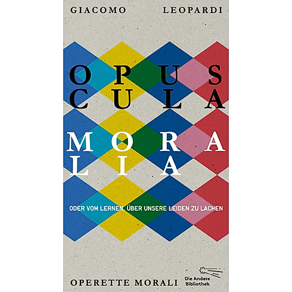 Opuscula moralia, Giacomo Leopardi