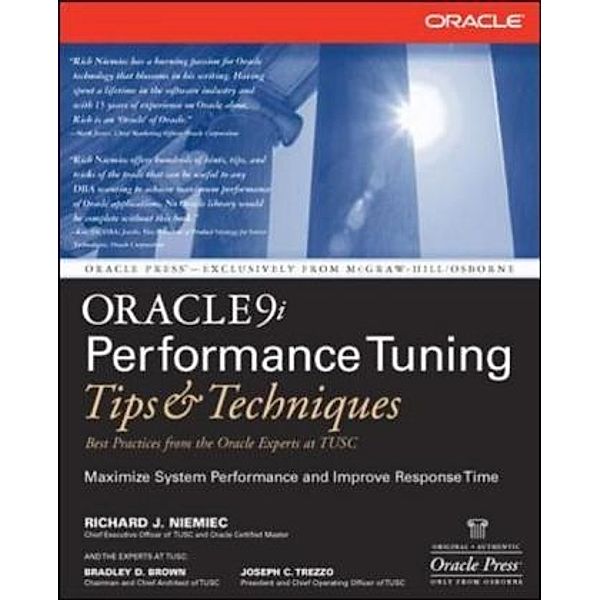 Oracle 9i Performance Tuning, Richard J. Niemiec