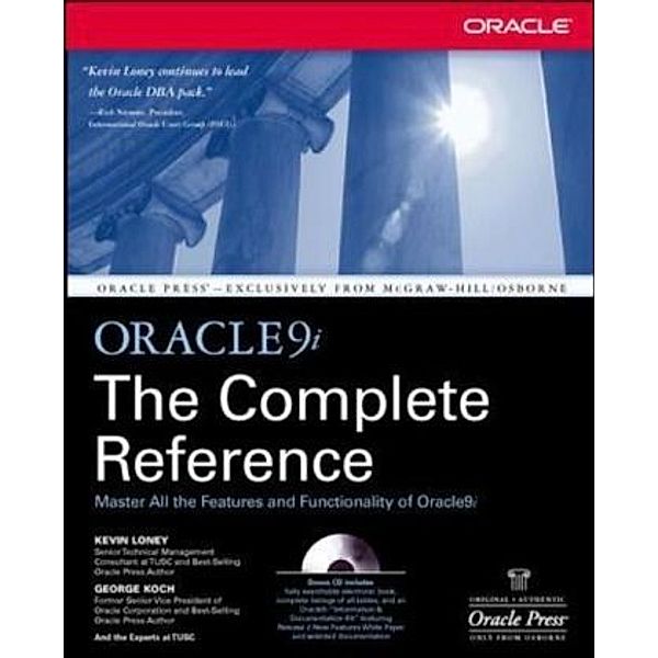 Oracle 9i, w. CD-ROM, Kevin Loney, George Koch