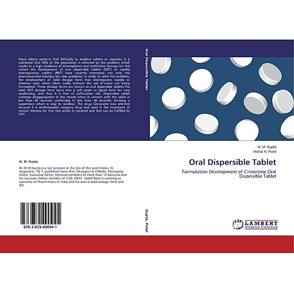 Oral Dispersible Tablet, M. M. Gupta, Vishal N. Patel