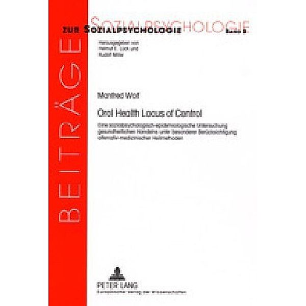 Oral Health Locus of Control, Manfred Wolf