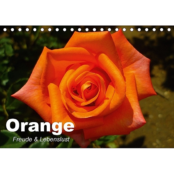 Orange. Freude und Lebenslust (Tischkalender 2018 DIN A5 quer), Elisabeth Stanzer