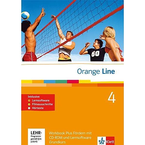 Orange Line: 4 Orange Line 4 Grundkurs, m. 1 CD-ROM