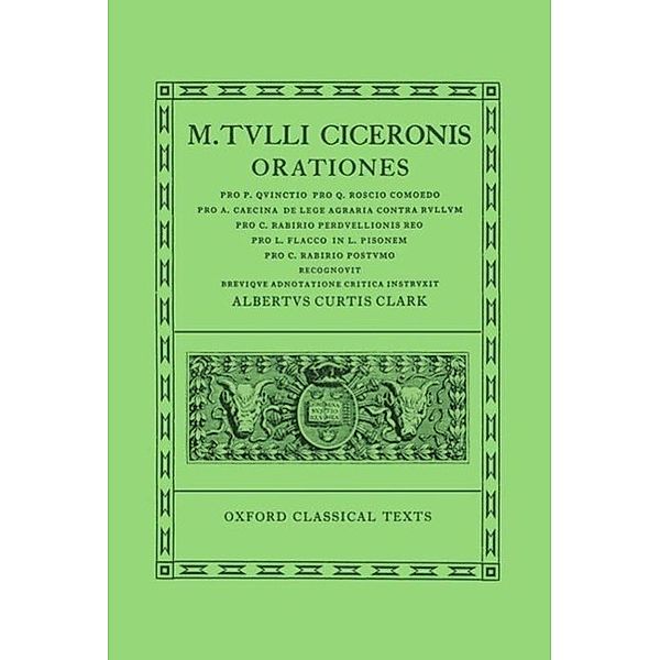 Orationes.Vol.4, Cicero