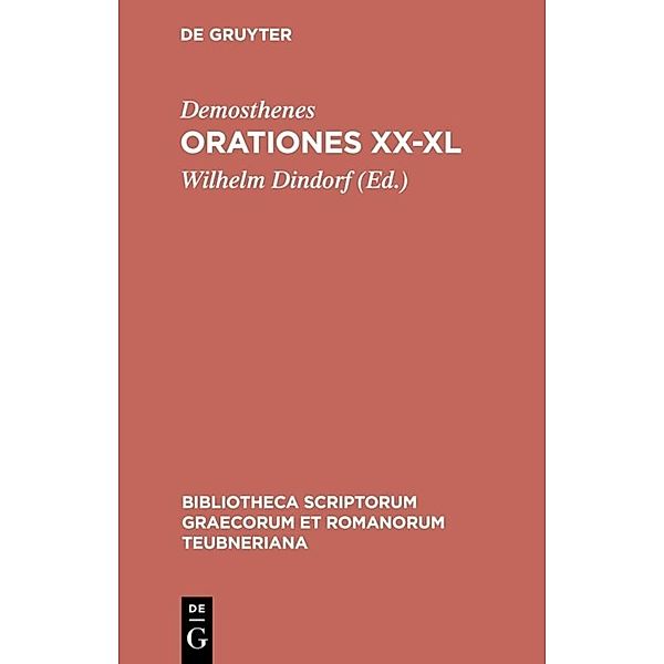 Orationes XX-XL, Demosthenes