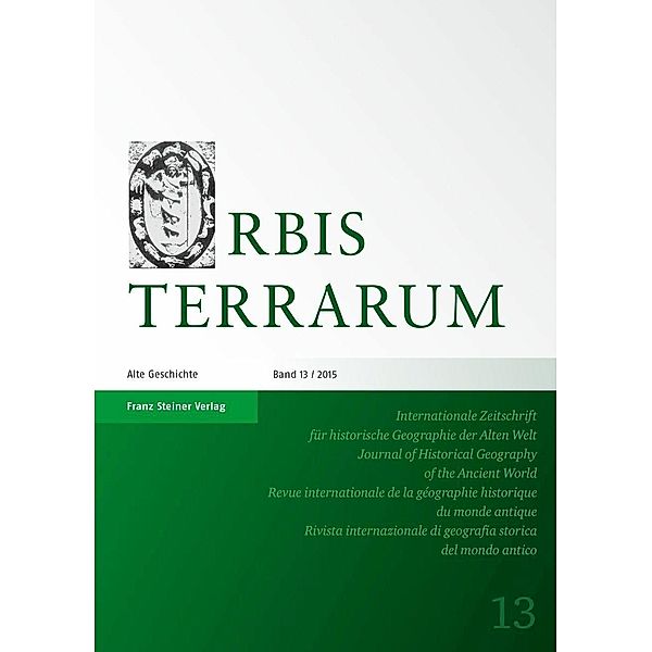 Orbis Terrarum 13 (2015), Michael Rathmann