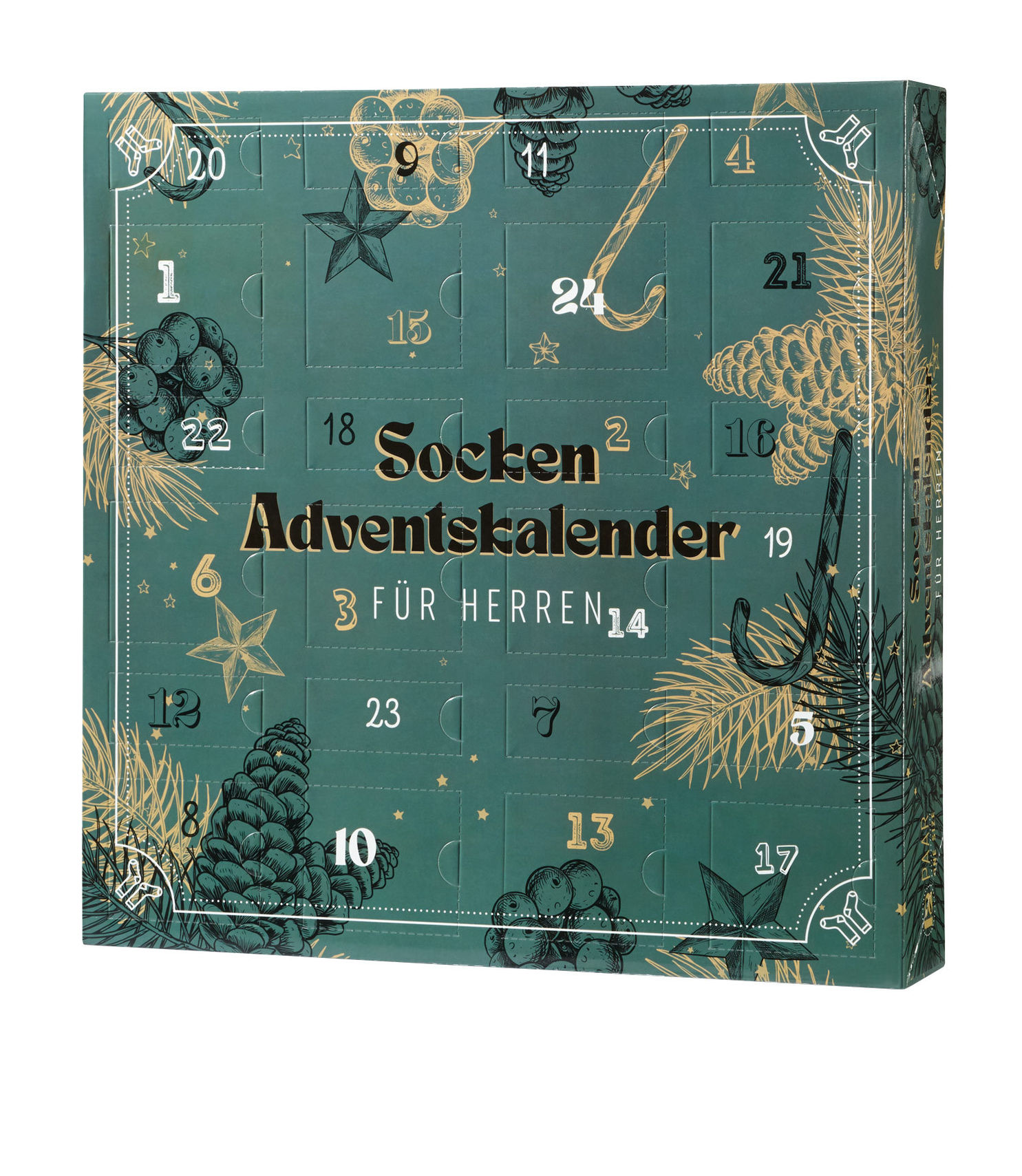 Orbisana Herren Socken Adventskalender 2023 - Kalender bestellen