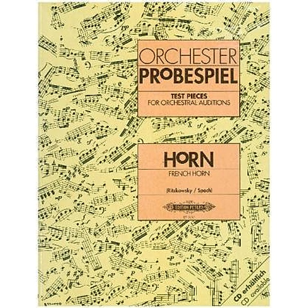 Orchesterprobespiel: Horn / Wagner-Tuba -Sammlung wichtiger Passagen aus der Opern- und Konzertliteratur- (hrsg. in Zusa, Various
