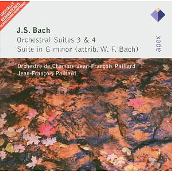 Orchestersuiten 3 + 4, J.F. Paillard, Orch.De Chambre