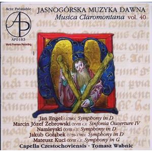 Orchesterwerke, Tomasz Wabnic, Ens.Capella Czestochoviensis