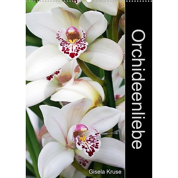 Orchideenliebe (Wandkalender 2023 DIN A2 hoch), Gisela Kruse