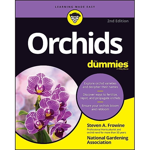 Orchids For Dummies, Steven A. Frowine, National Gardening Association