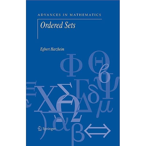 Ordered Sets / Advances in Mathematics Bd.7, Egbert Harzheim